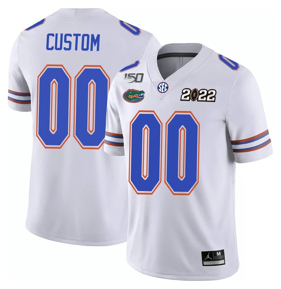 Florida Gators Custom 150th Anniversary Patch Jersey Collection – All Stitched