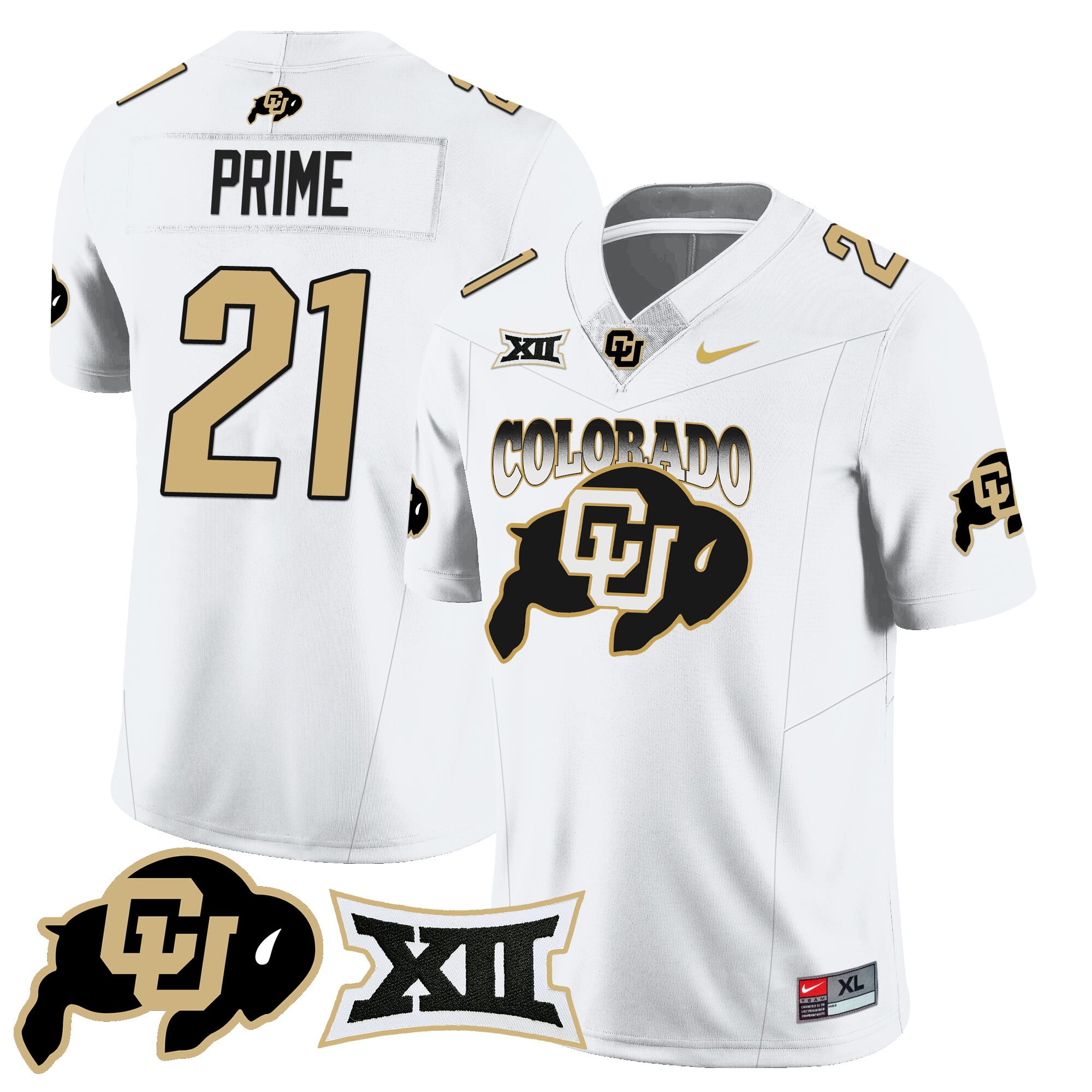 Men's Colorado Buffaloes 2024 Vapor Limited Jersey N2 - All Stitched