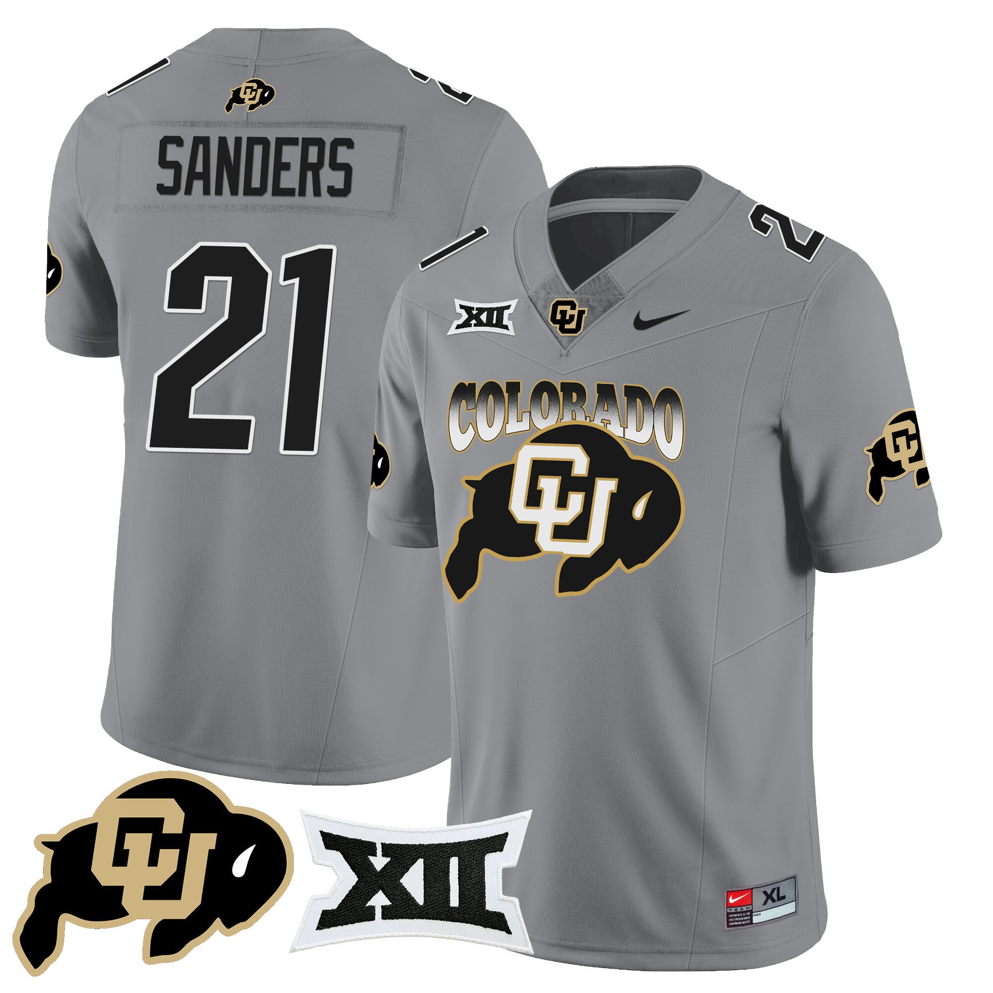 Men's Colorado Buffaloes 2024 Vapor Limited Jersey N2 - All Stitched
