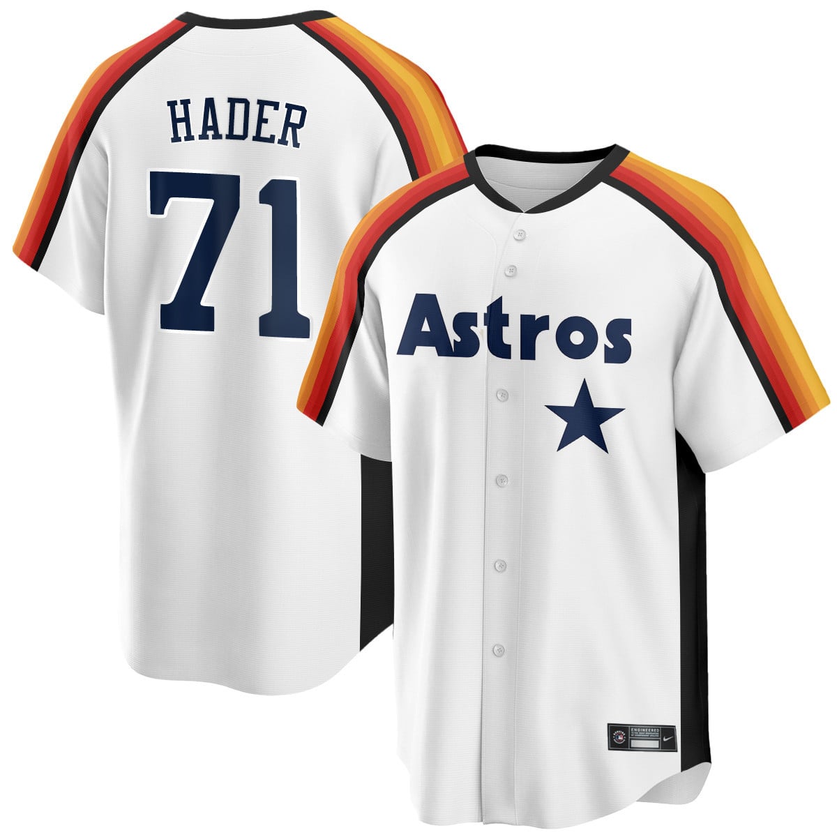 Houston Astros 1989 Throwback Road Jersey - All Stitched