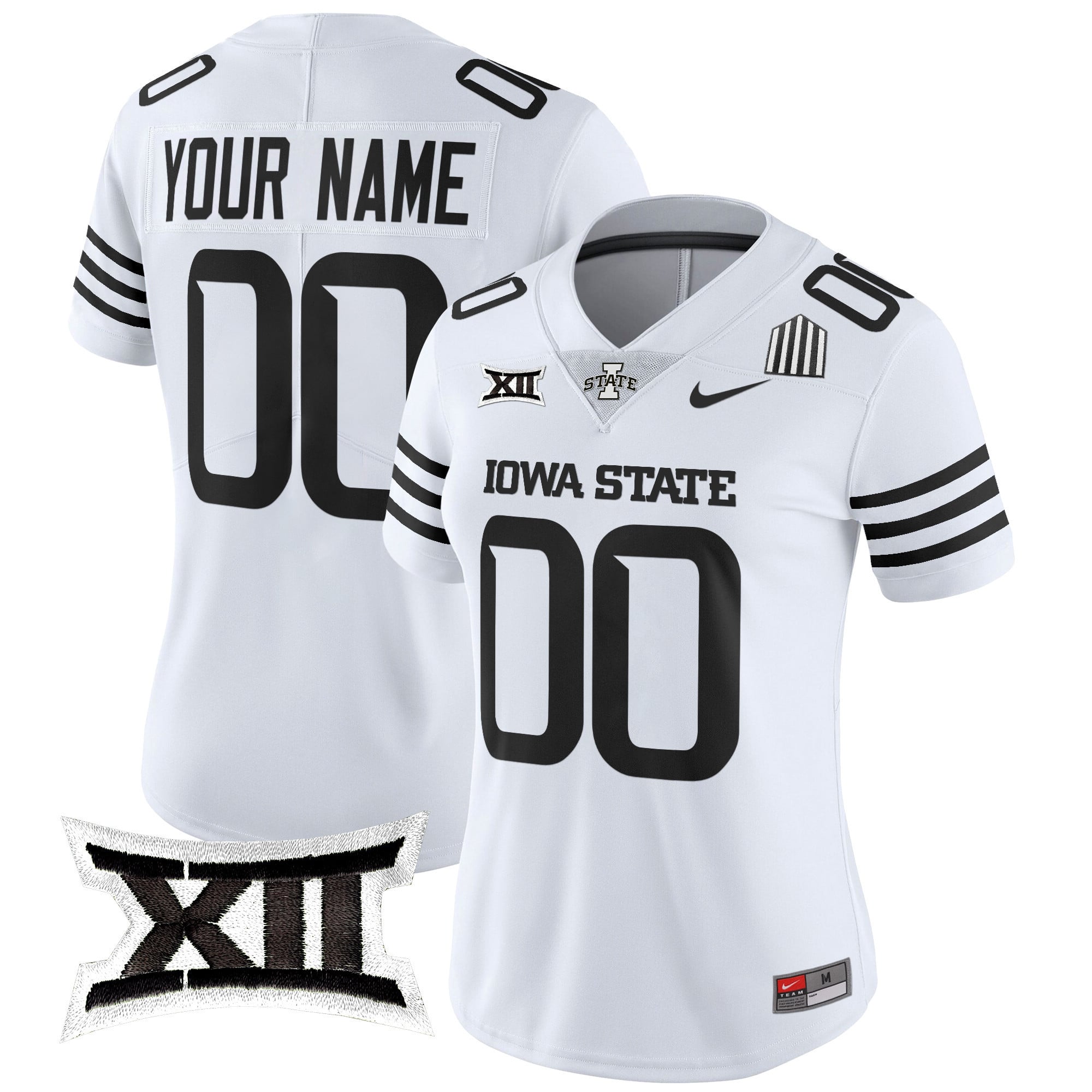 Iowa State Cyclones 2025 Vapor Limited Custom Jersey - All Stitched