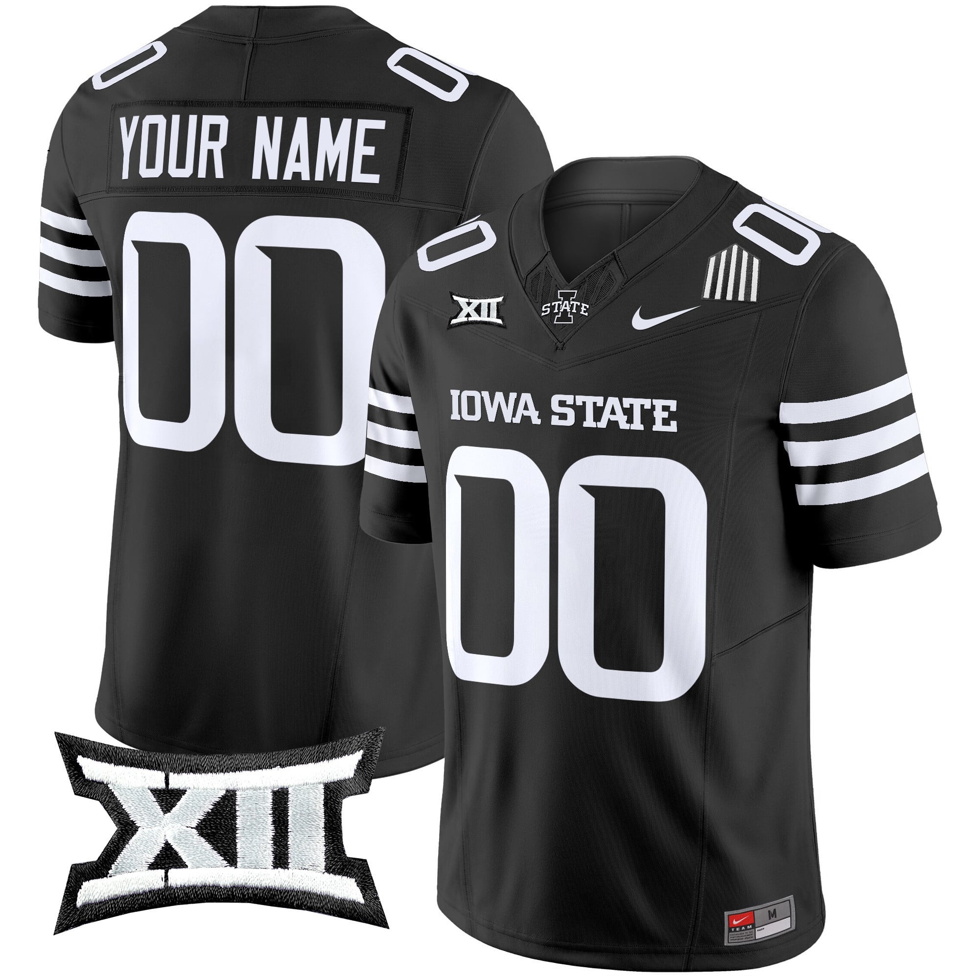 Iowa State Cyclones 2024 Vapor Limited Custom Jersey - All Stitched