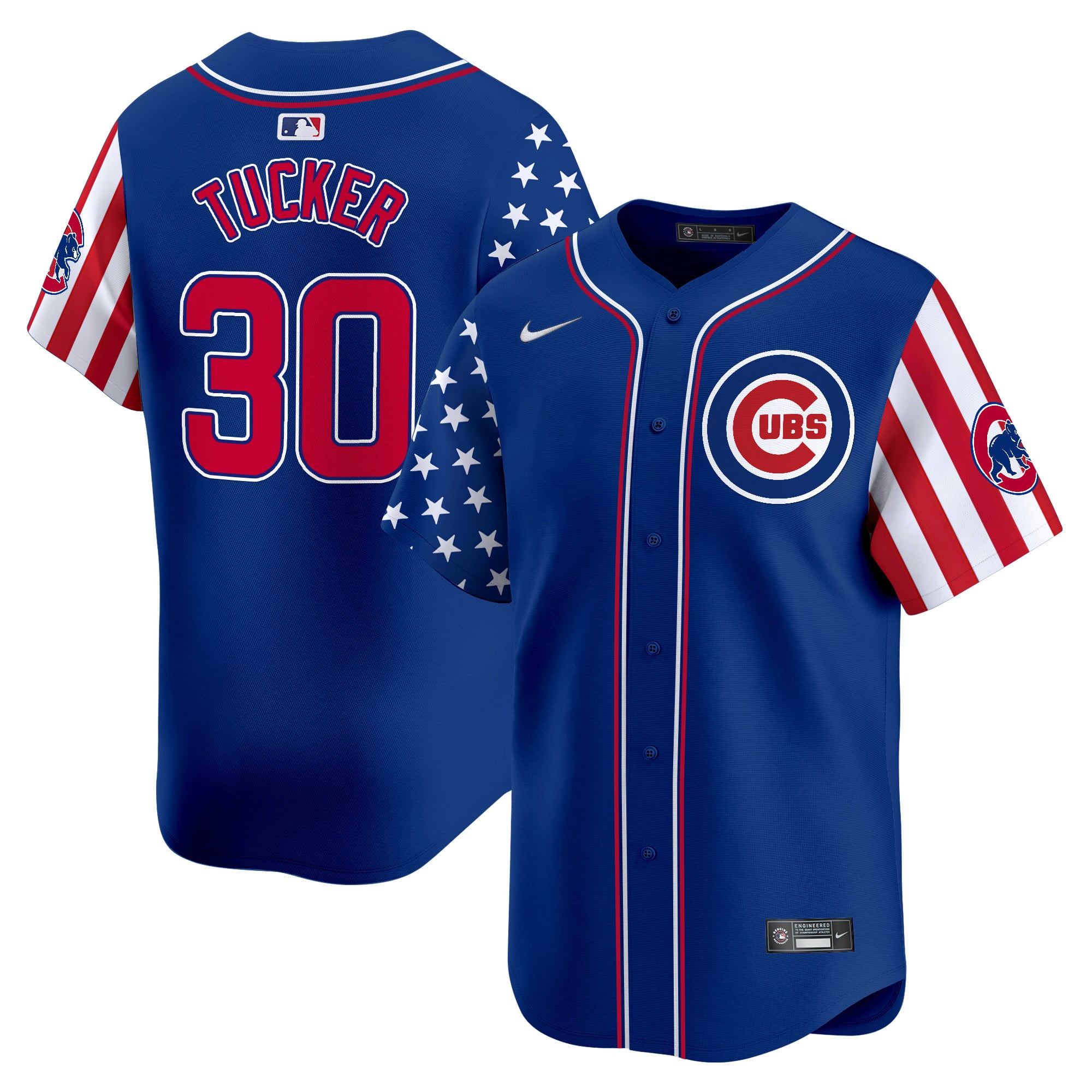 Men's Chicago Cubs 2025 Memorial Day Vapor Premier Limited Jersey - All Stitched