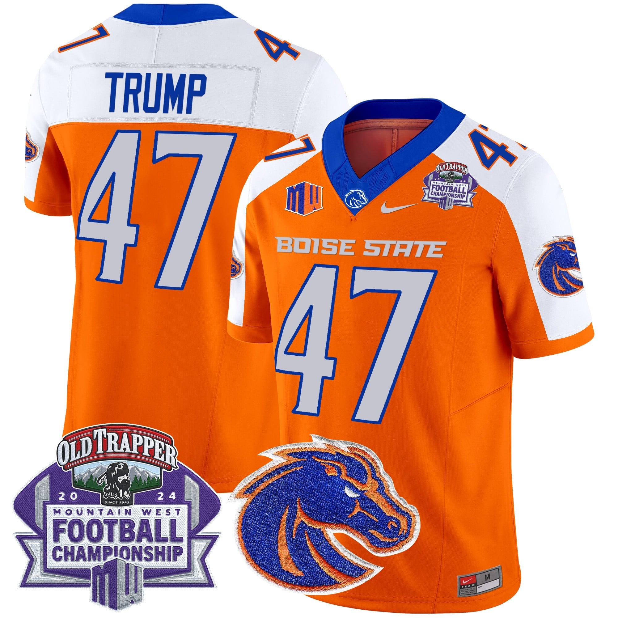Men's Boise State Broncos 2024 Championship Vapor Limited Jersey - All Stitched