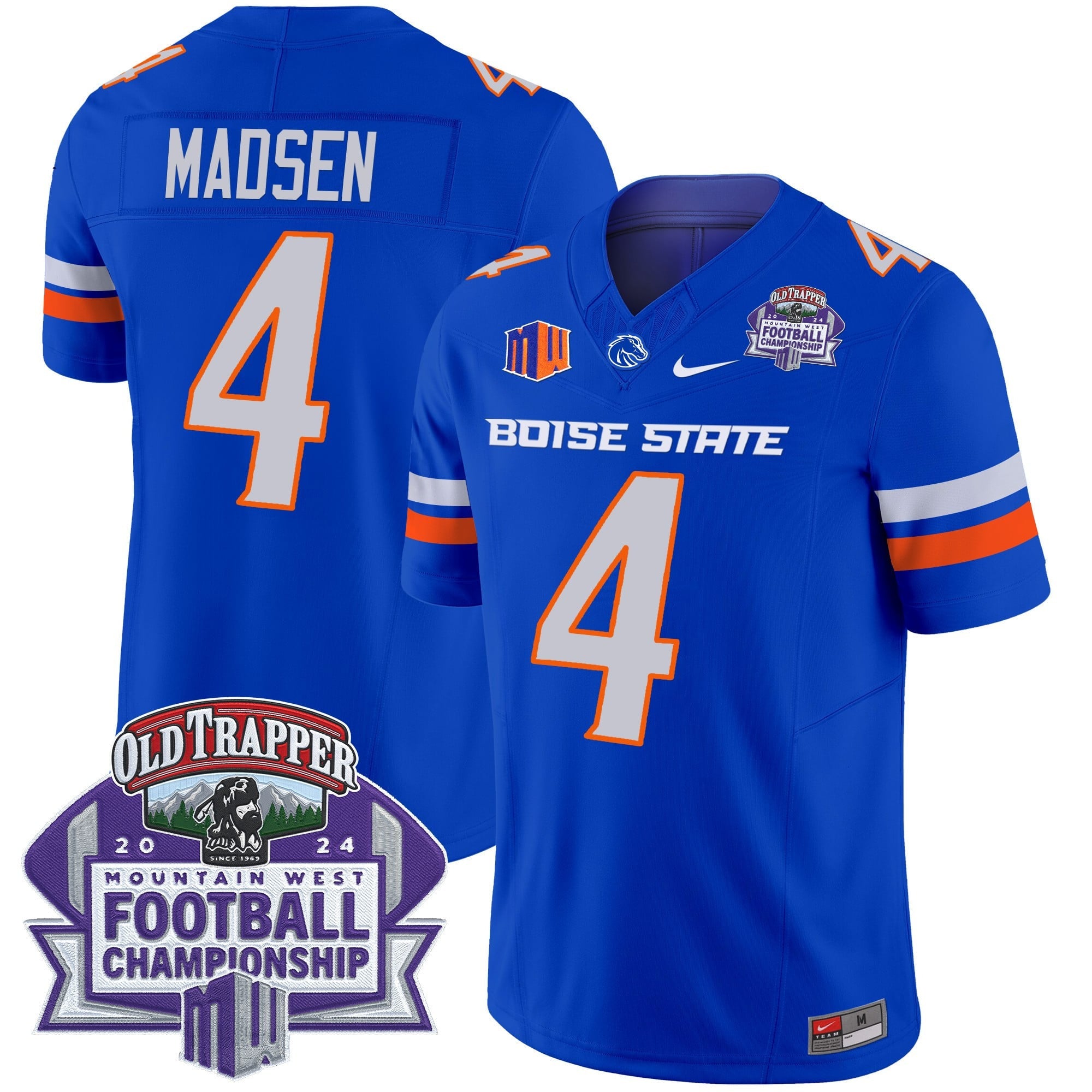 Men's Boise State Broncos 2024 Championship Vapor Limited Jersey - All Stitched