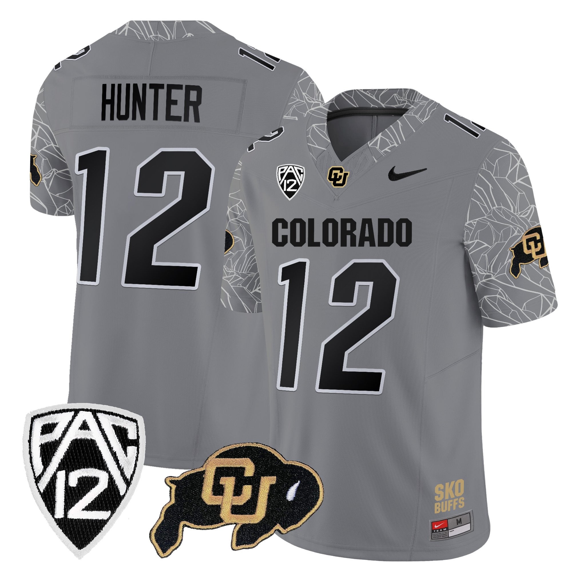 Men's Colorado Buffaloes Rocky Style Vapor Limited Jersey - All Stitched