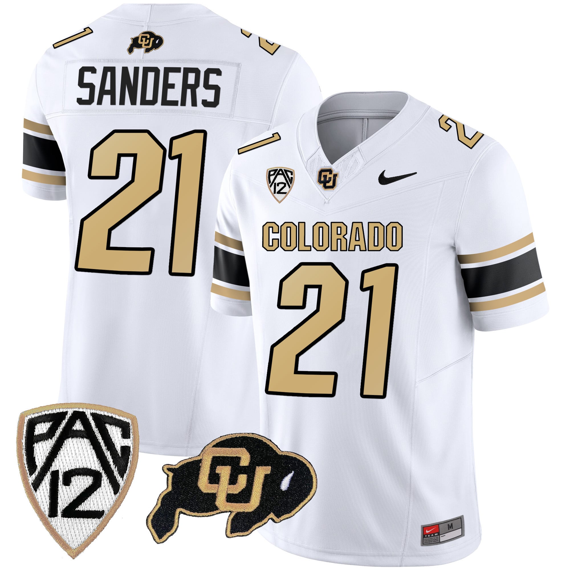 Men's Colorado Buffaloes Vapor Limited Jersey V3 - All Stitched
