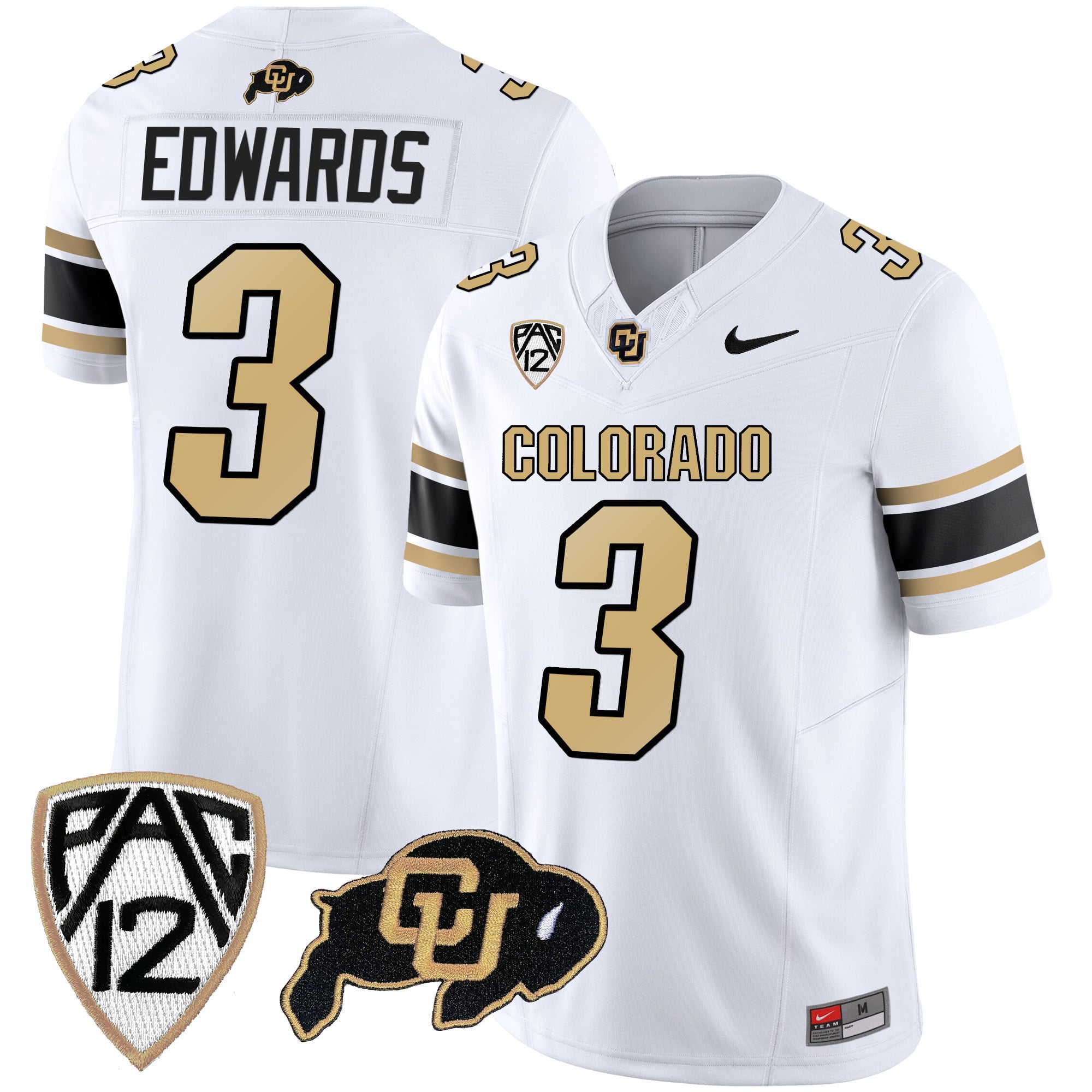 Men's Colorado Buffaloes Vapor Limited Jersey V3 - All Stitched