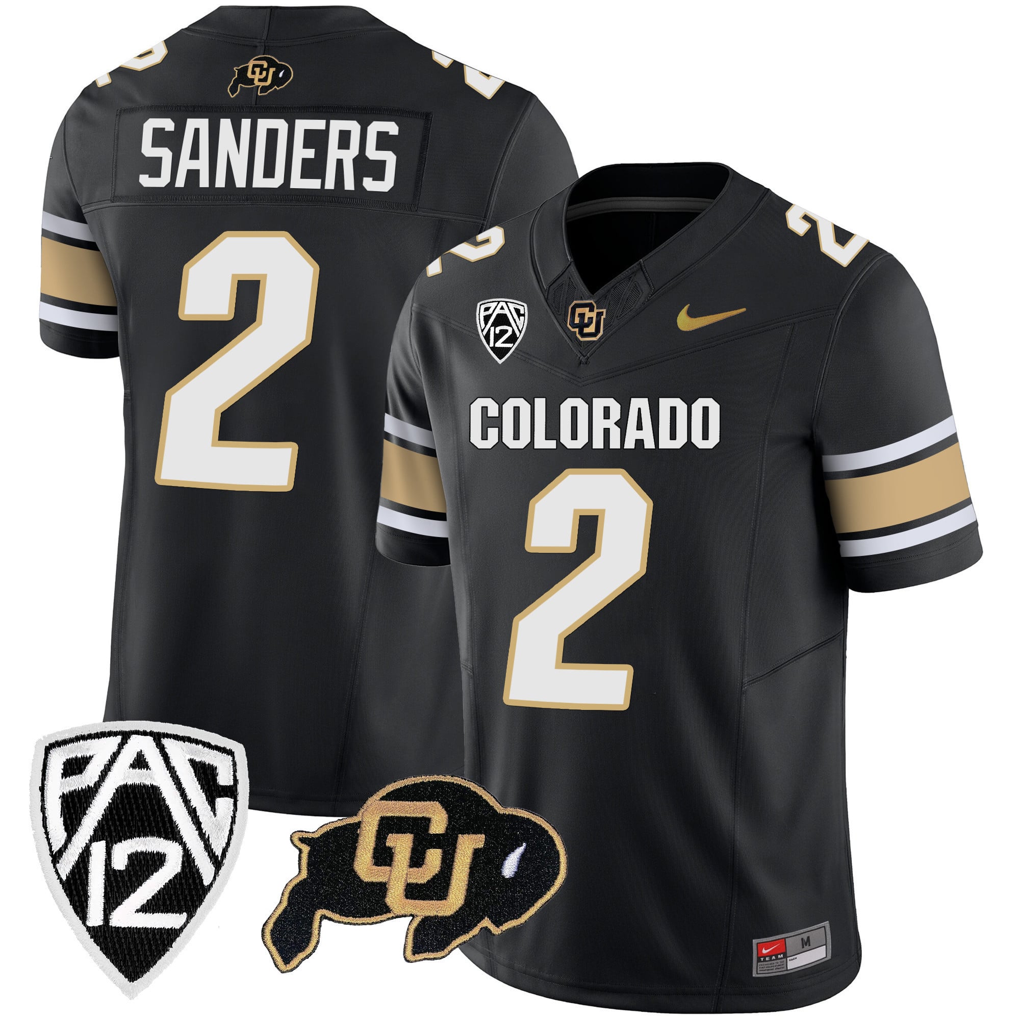 Men's Colorado Buffaloes Vapor Limited Jersey V3 - All Stitched