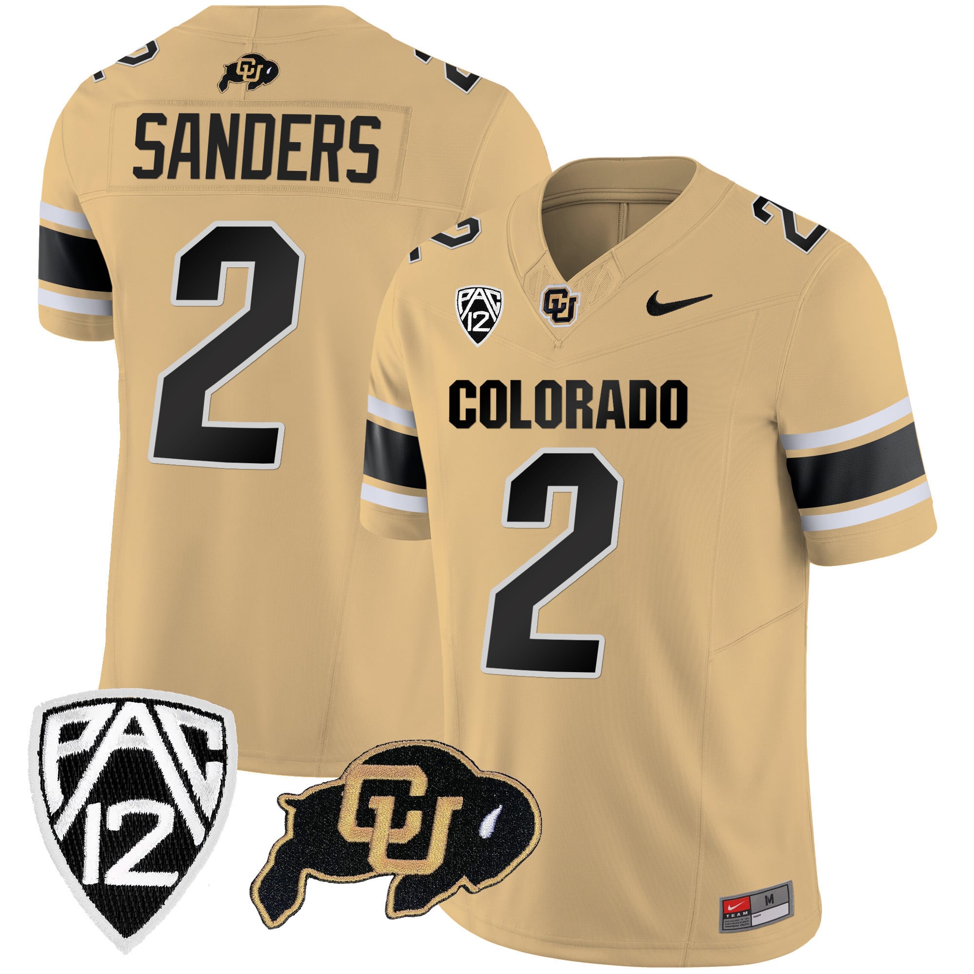 Men's Colorado Buffaloes Vapor Limited Jersey V3 - All Stitched