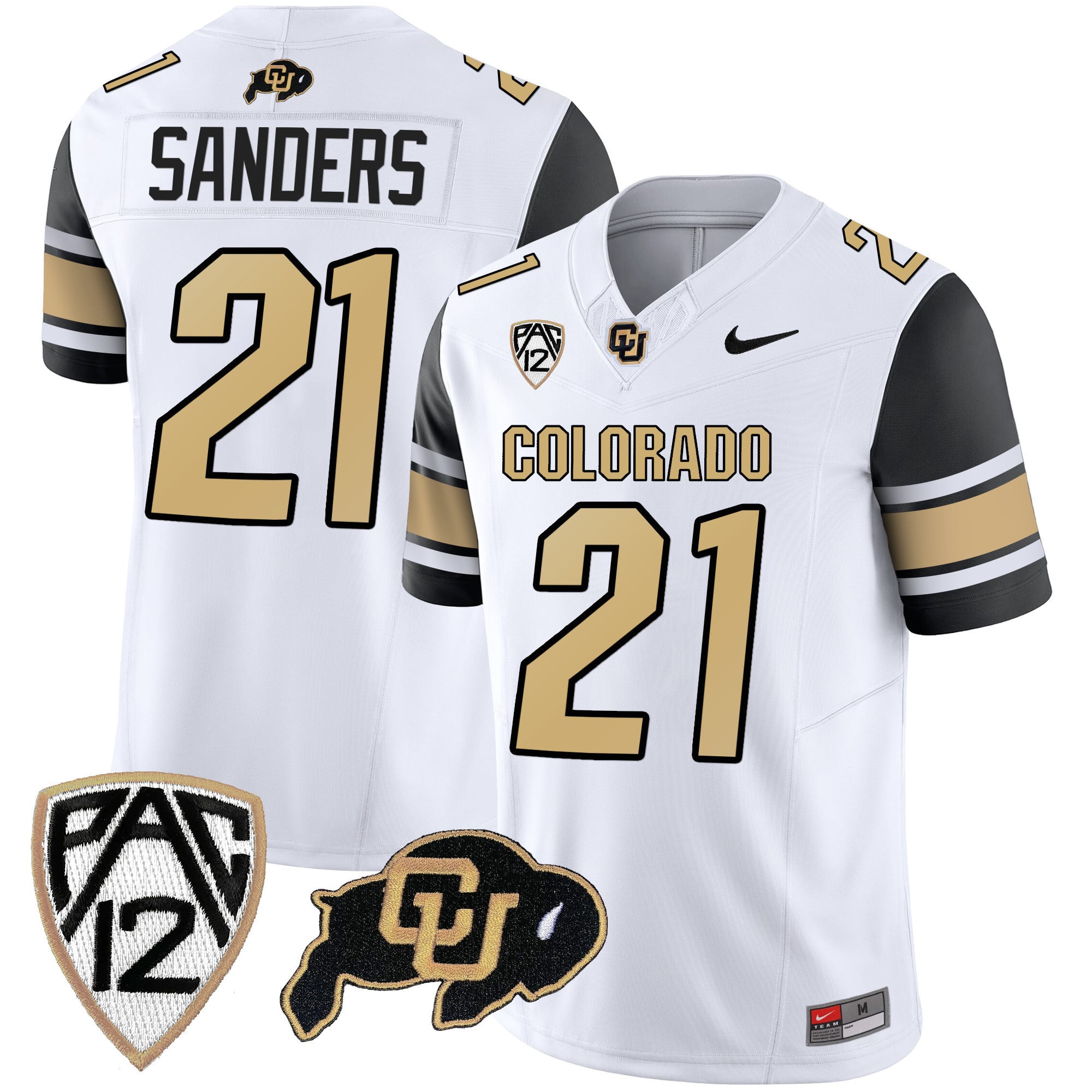 Men's Colorado Buffaloes Vapor Limited Jersey V3 - All Stitched