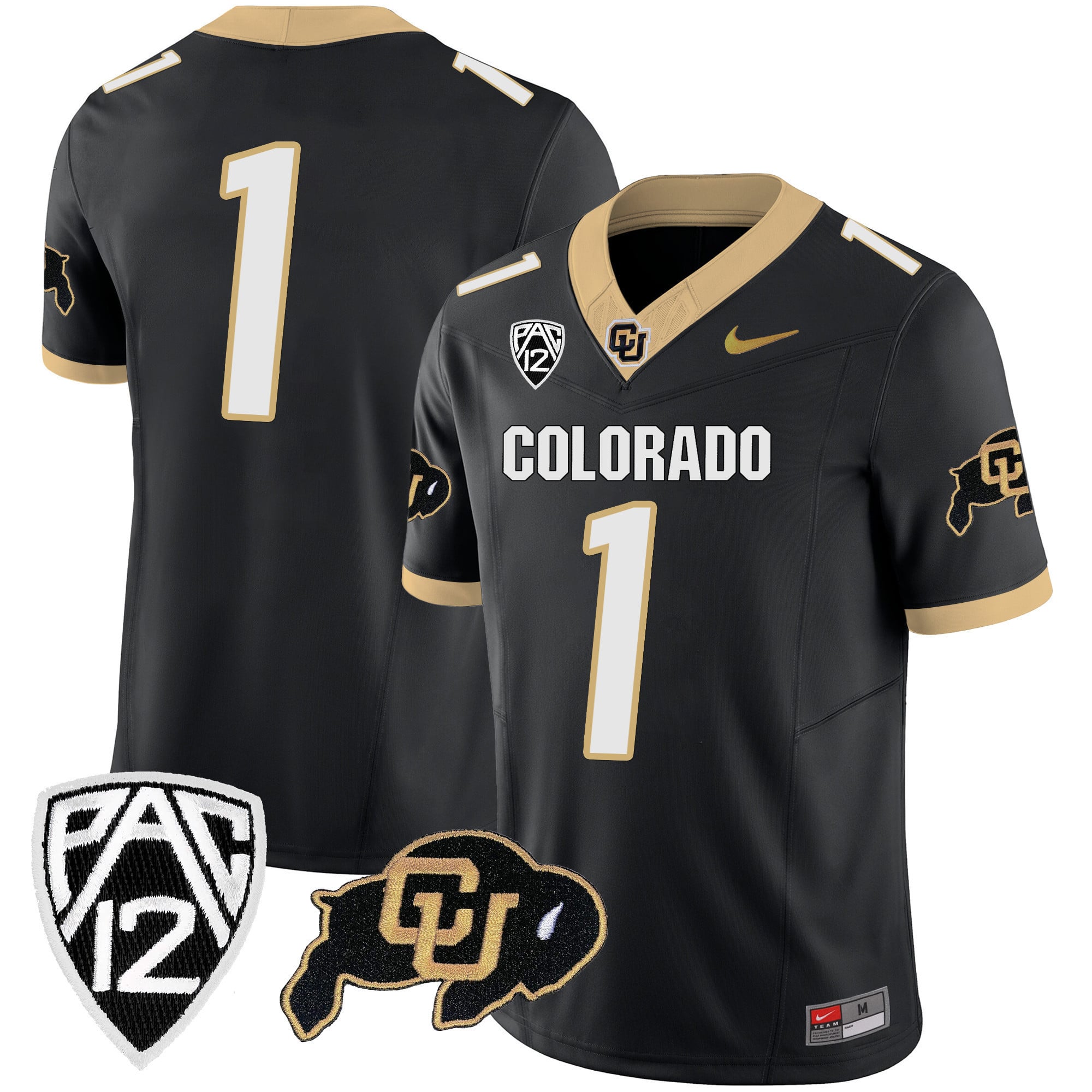Men's Colorado Buffaloes Vapor Limited Jersey V2 - All Stitched