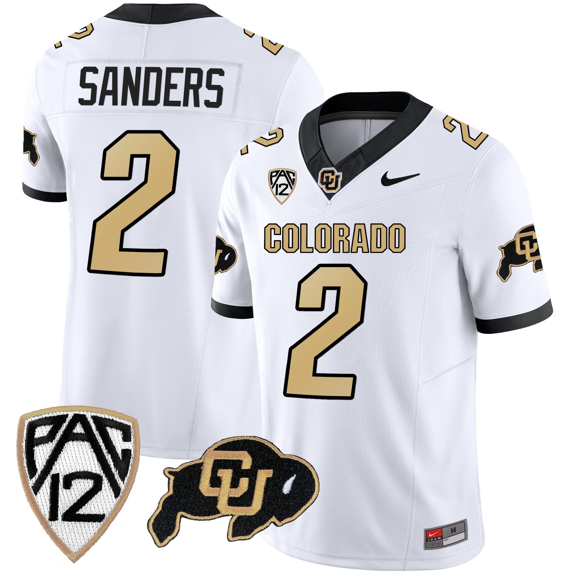 Men's Colorado Buffaloes Vapor Limited Jersey V2 - All Stitched