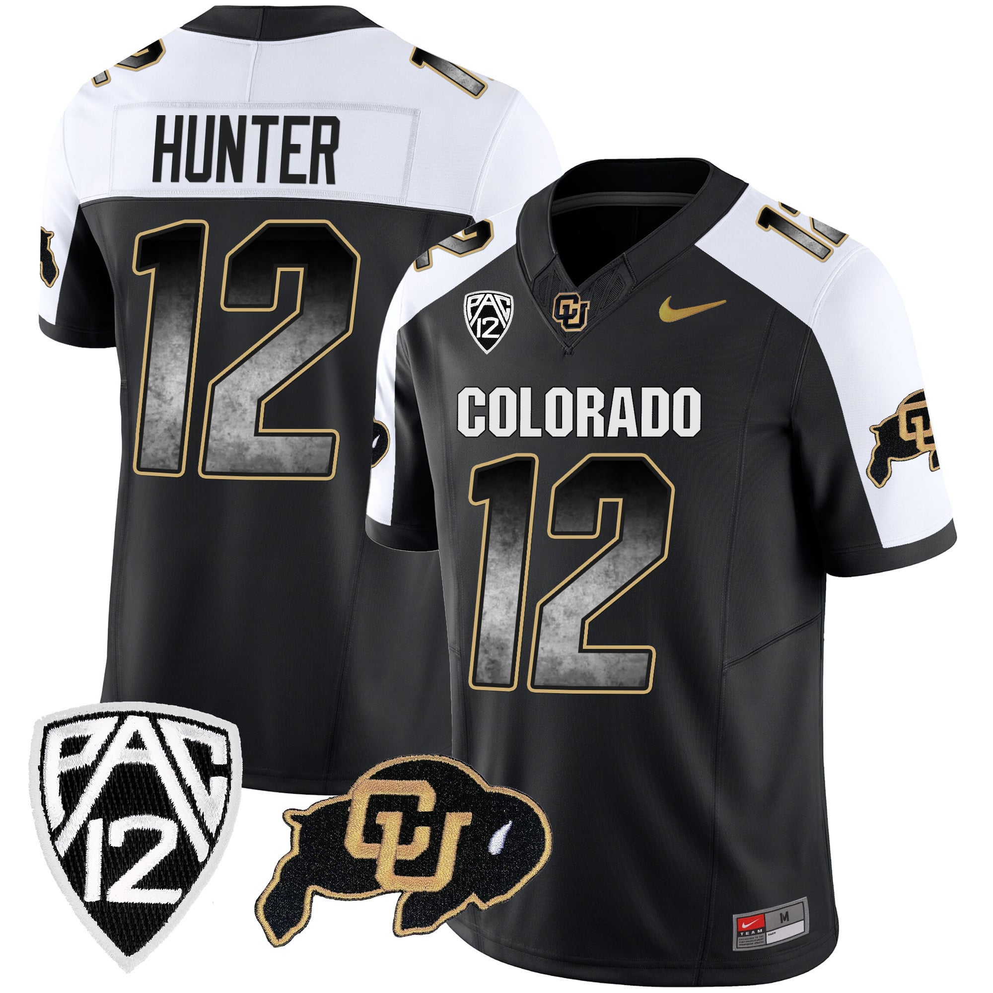 Men's Colorado Buffaloes Arch Smoke Vapor Jersey - All Stitched