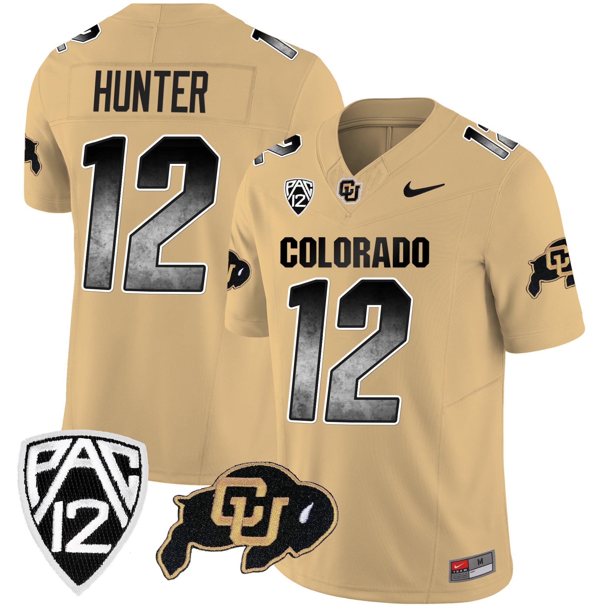 Men's Colorado Buffaloes Arch Smoke Vapor Jersey - All Stitched