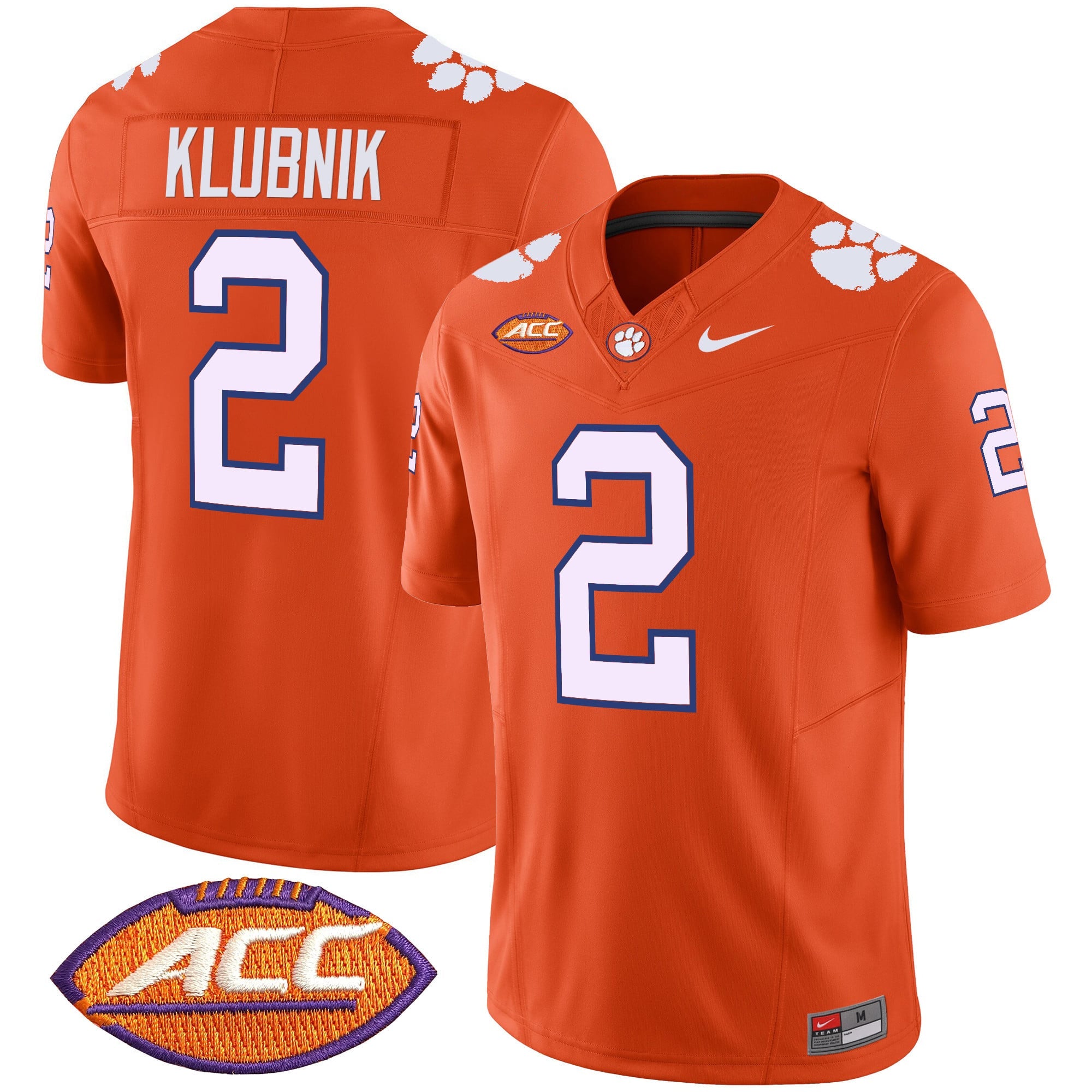 Men's Clemson Tigers Vapor Limited Jersey V2 - All Stitched