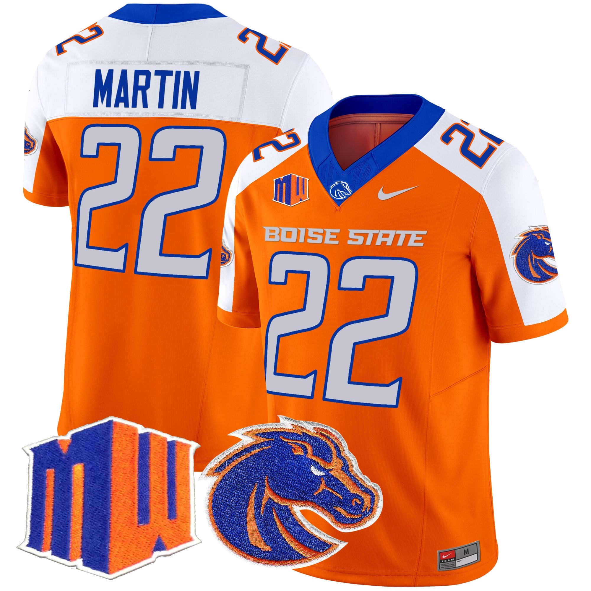 Men's Boise State Broncos 2024 Vapor Limited Jersey - All Stitched