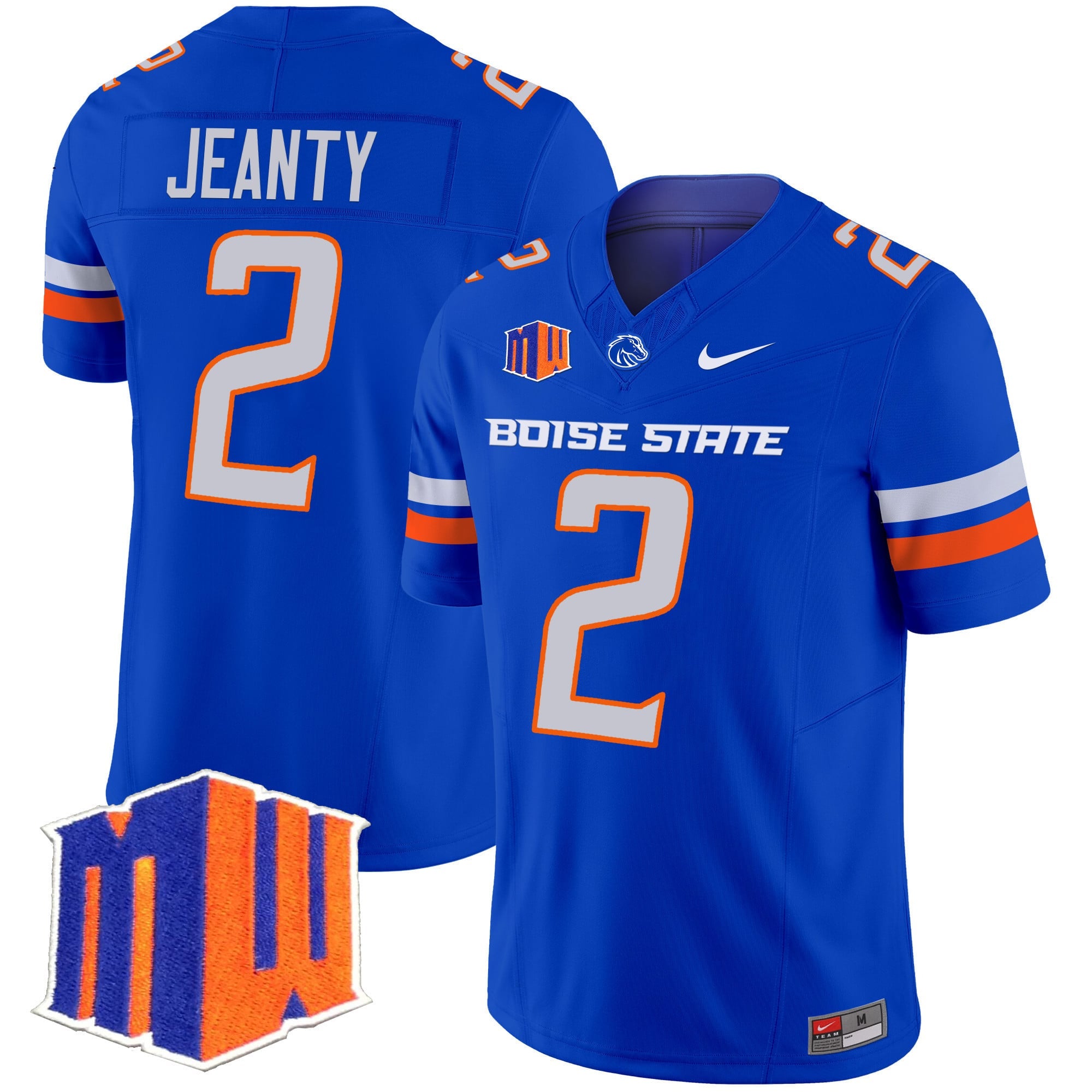 Men's Boise State Broncos 2024 Vapor Limited Jersey - All Stitched