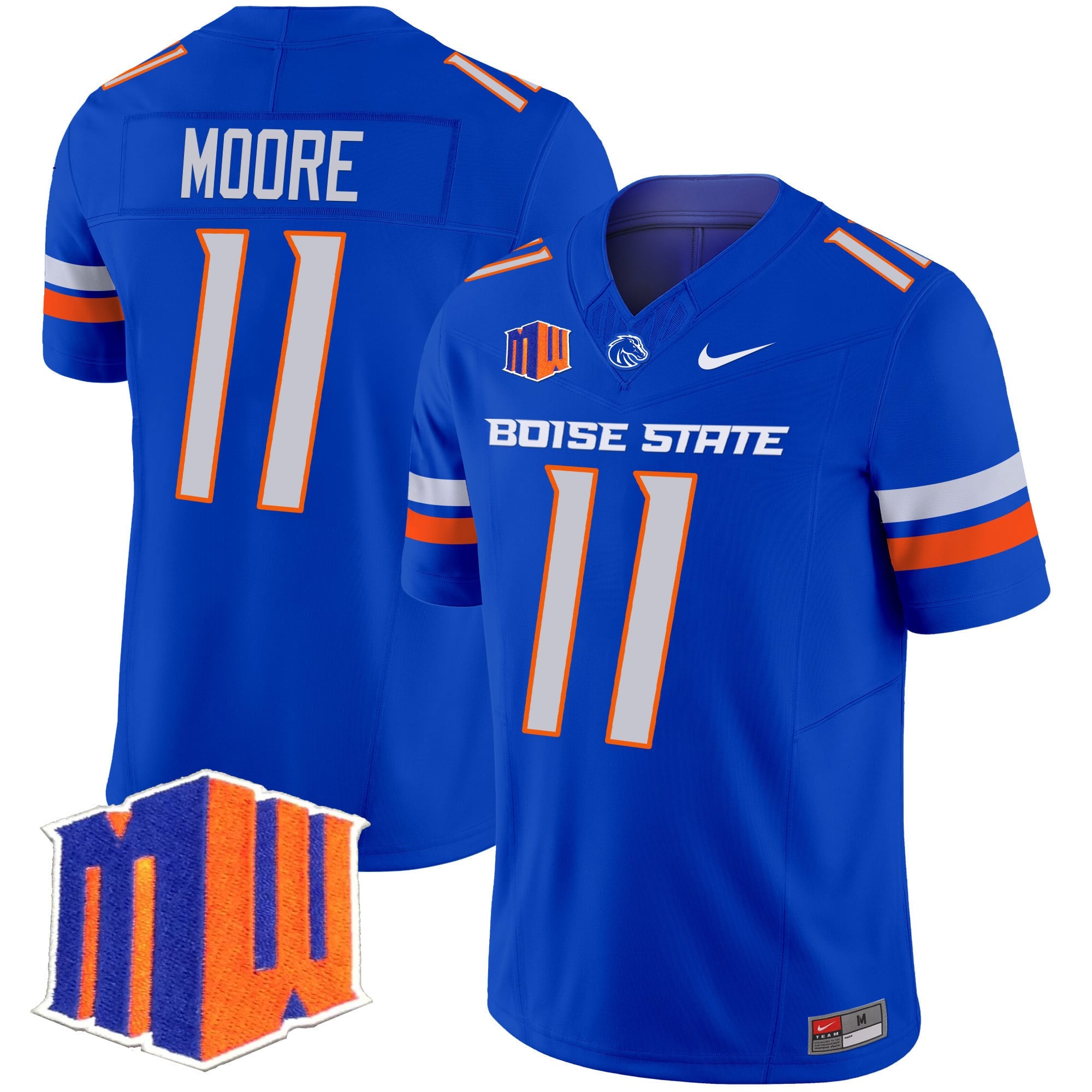 Men's Boise State Broncos 2024 Vapor Limited Jersey - All Stitched