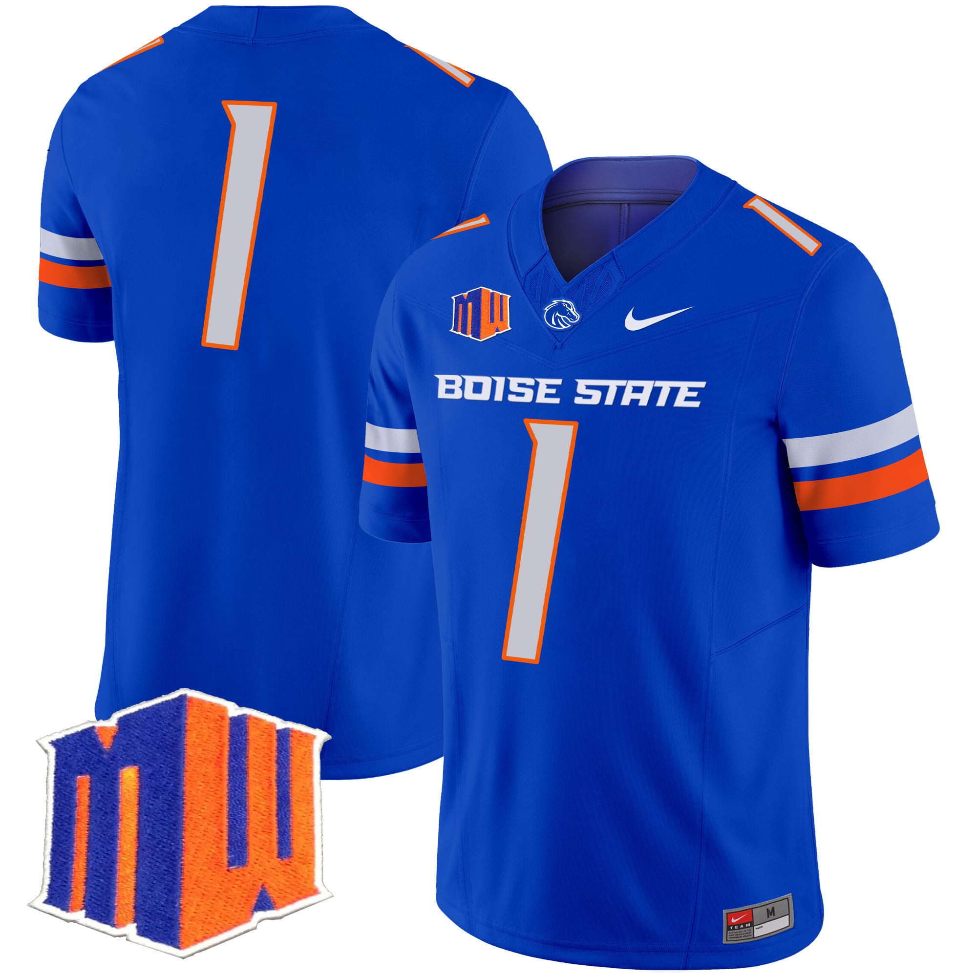 Men's Boise State Broncos 2024 Vapor Limited Jersey - All Stitched