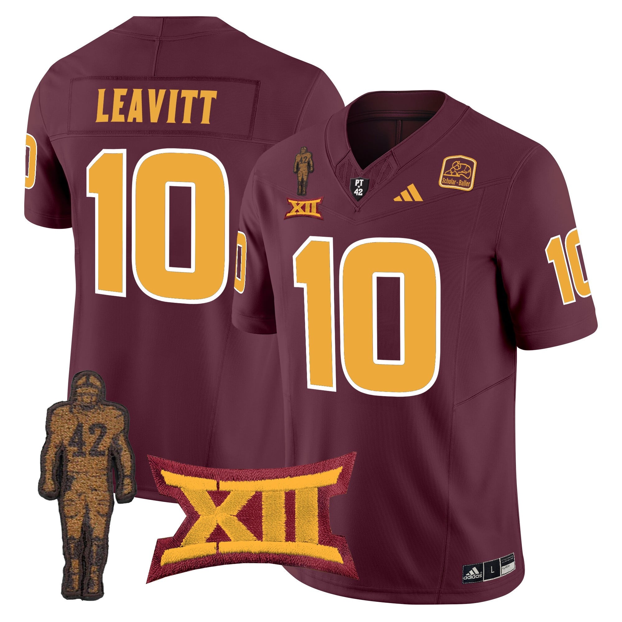 Men's Arizona State Sun Devils 2024 Pat Tillman Honoring Patch Vapor Limited Jersey - All Stitched