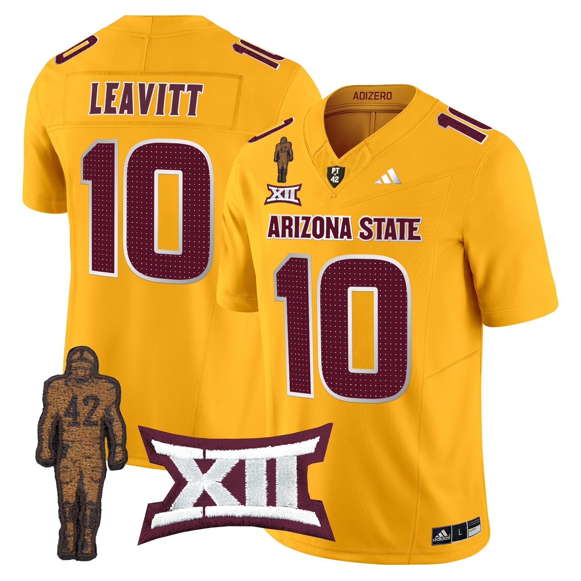 Men's Arizona State Sun Devils 2024 Pat Tillman Honoring Patch Vapor Limited Jersey V2 - All Stitched