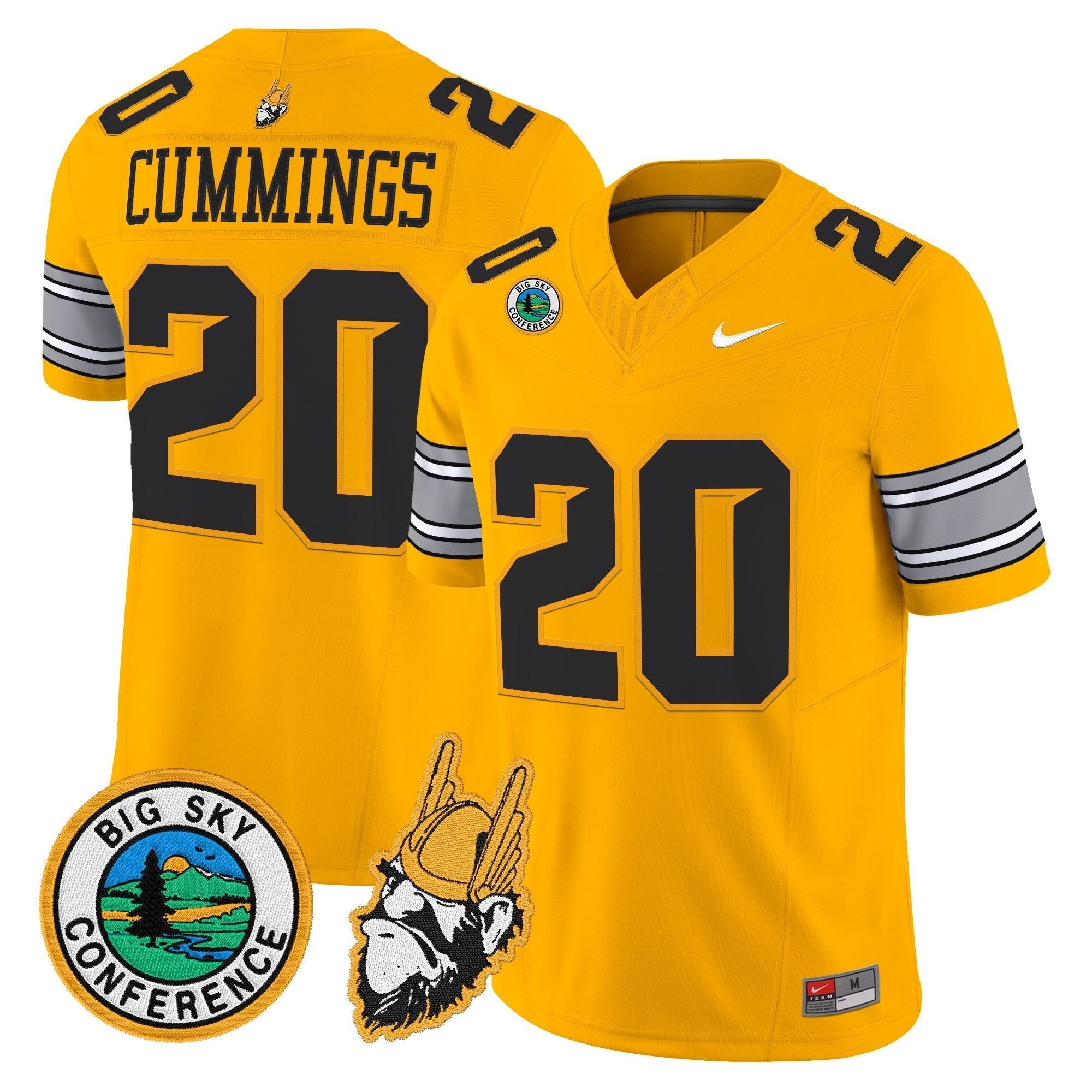 Idaho Vandals 1975 Throwback Vapor Limited Jersey - All Stitched