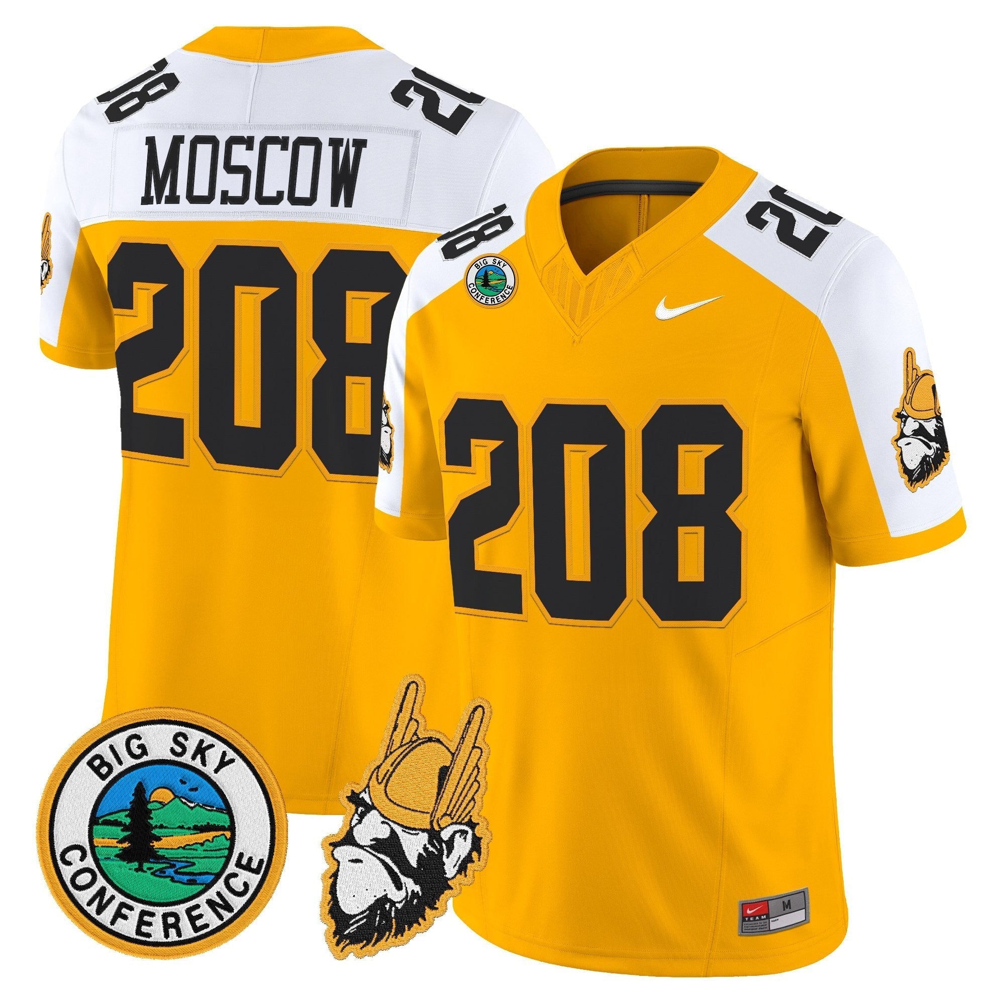 Idaho Vandals 1975 Throwback Vapor Limited Jersey - All Stitched