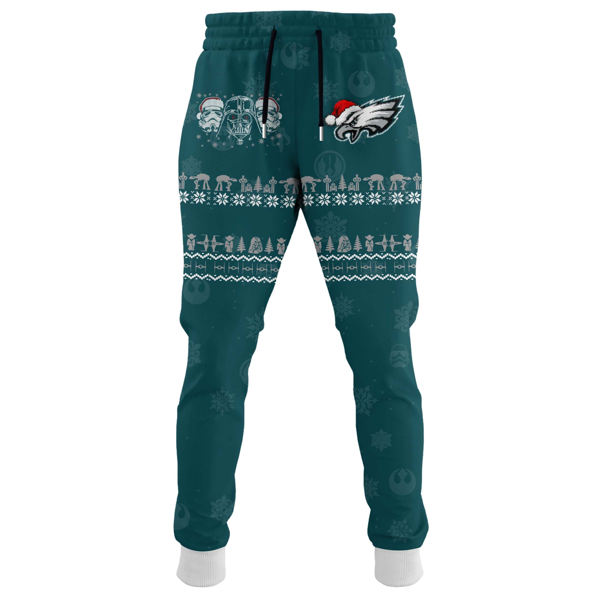 Unisex Eagles Merry Christmas The Force Edition Hoodie